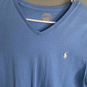 Light Blue Polo by Ralph Lauren Tee Shirt
